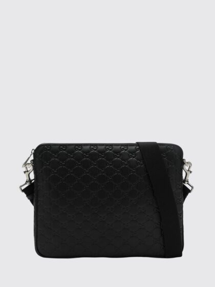GUCCI Shoulder Bag Men color Black