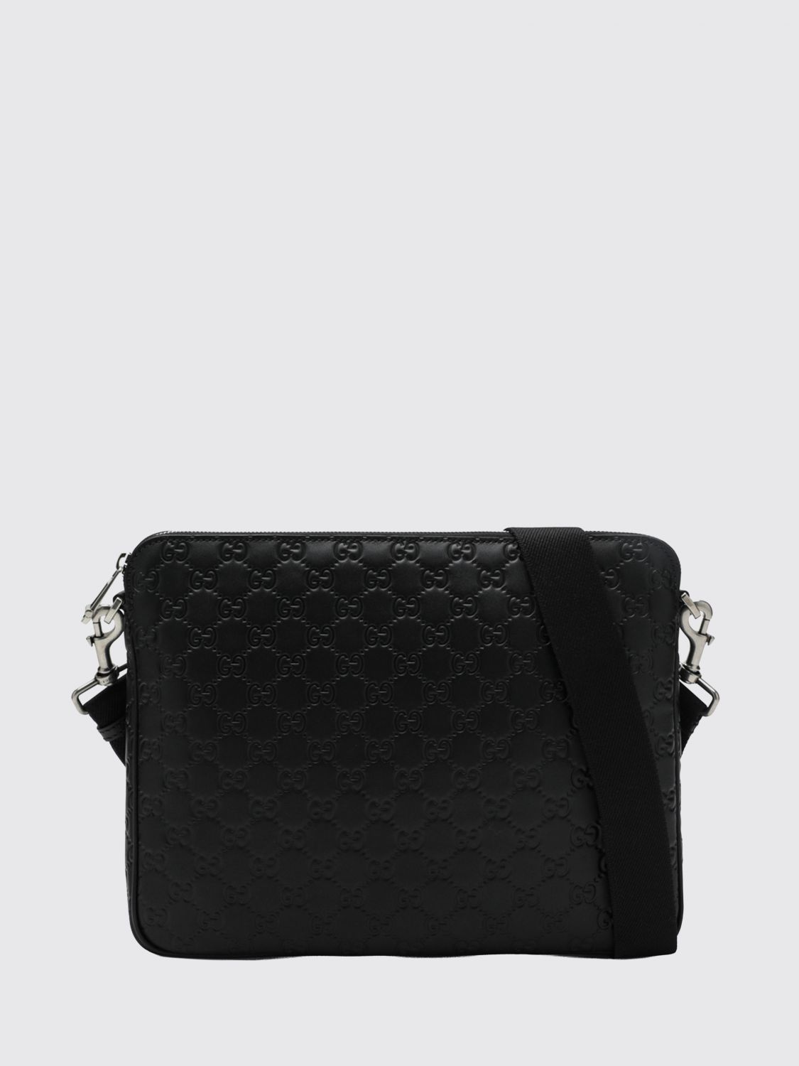 GUCCI Shoulder Bag Men color Black