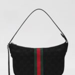 GUCCI Shoulder Bag Men color Black