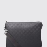 GUCCI Shoulder Bag Men color Grey