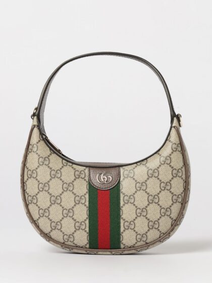 GUCCI Shoulder Bag Woman color Beige