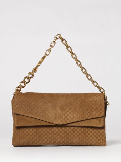 GUCCI Shoulder Bag Woman color Brown
