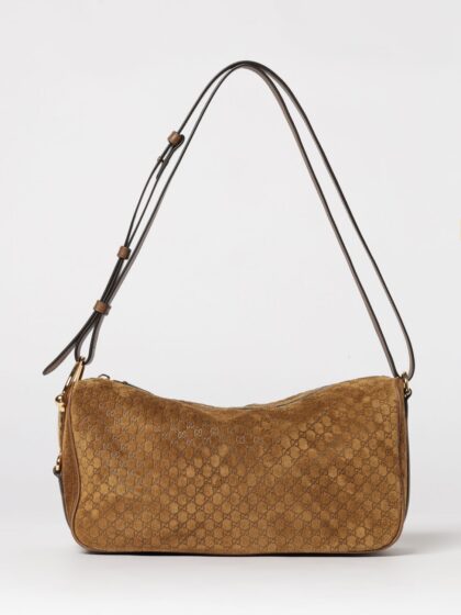GUCCI Shoulder Bag Woman color Brown