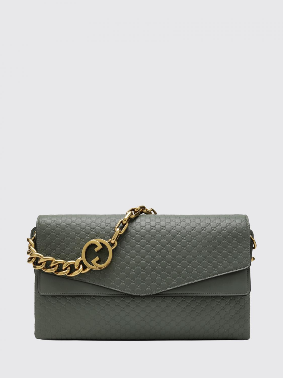 GUCCI Shoulder Bag Woman color Mint