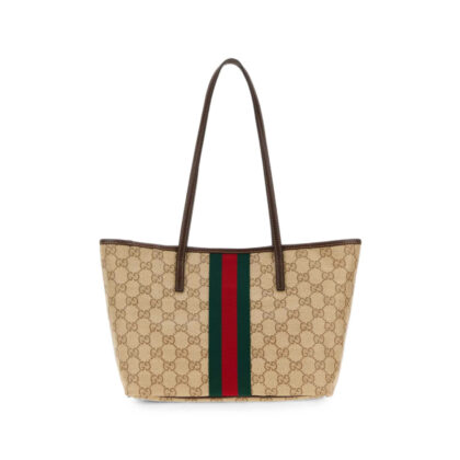 Gucci Small Tribeca Web-stripe Tote Bag