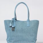HOGAN Tote Bag Woman color Sky Blue