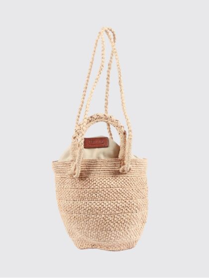 IBELIV Raffia Arona Bucket Bag