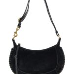 Isabel Marant Black Calfskin Shoulder Bag - Women