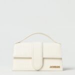 Jacquemus Ivory Cocco Le Grand Bambino Handbag White Bag - Women