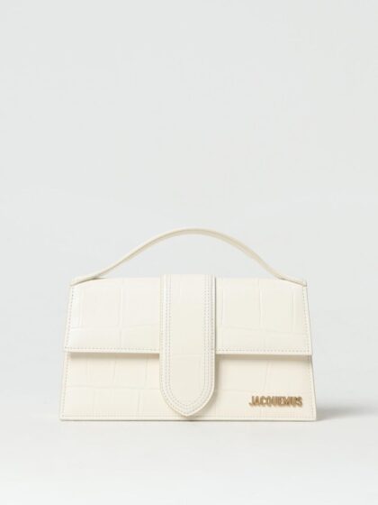 Jacquemus Ivory Cocco Le Grand Bambino Handbag White Bag - Women