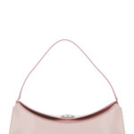 Jacquemus Le Calisso Pink Shoulder Bag with Engraved Snap Button in Leather Woman Calf - Women