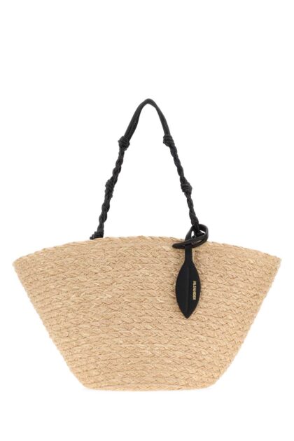 Jil Sander Raffia Tangle Bucket Bag 974 Exterior: Borse A Secchiello - Women