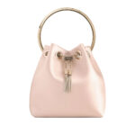 Jimmy Choo Bon Bon Circular-handle Bucket Bag