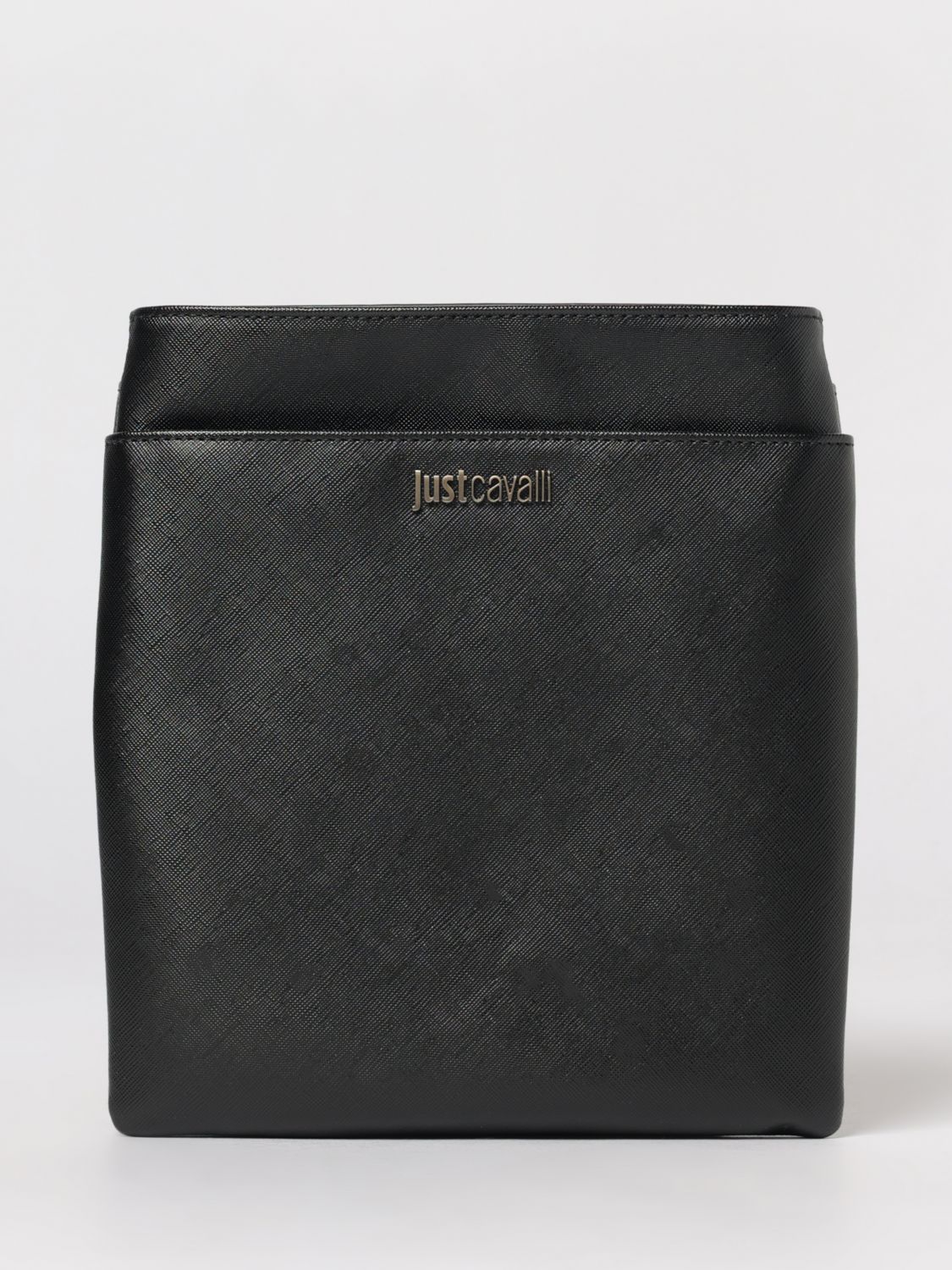 JUST CAVALLI Shoulder Bag Men color Black