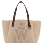 JW Anderson Beige Fabric Belt Shopping Bag Borse A Mano - Women