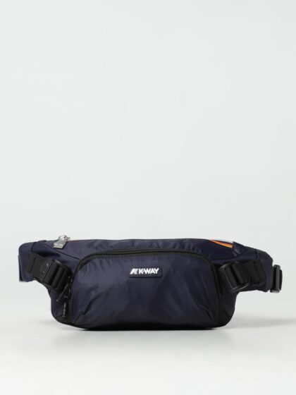 K-WAY Belt Bag Men color Blue