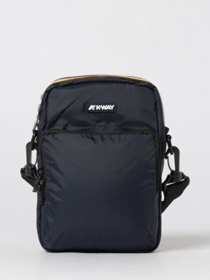 K-WAY Shoulder Bag Men color Blue