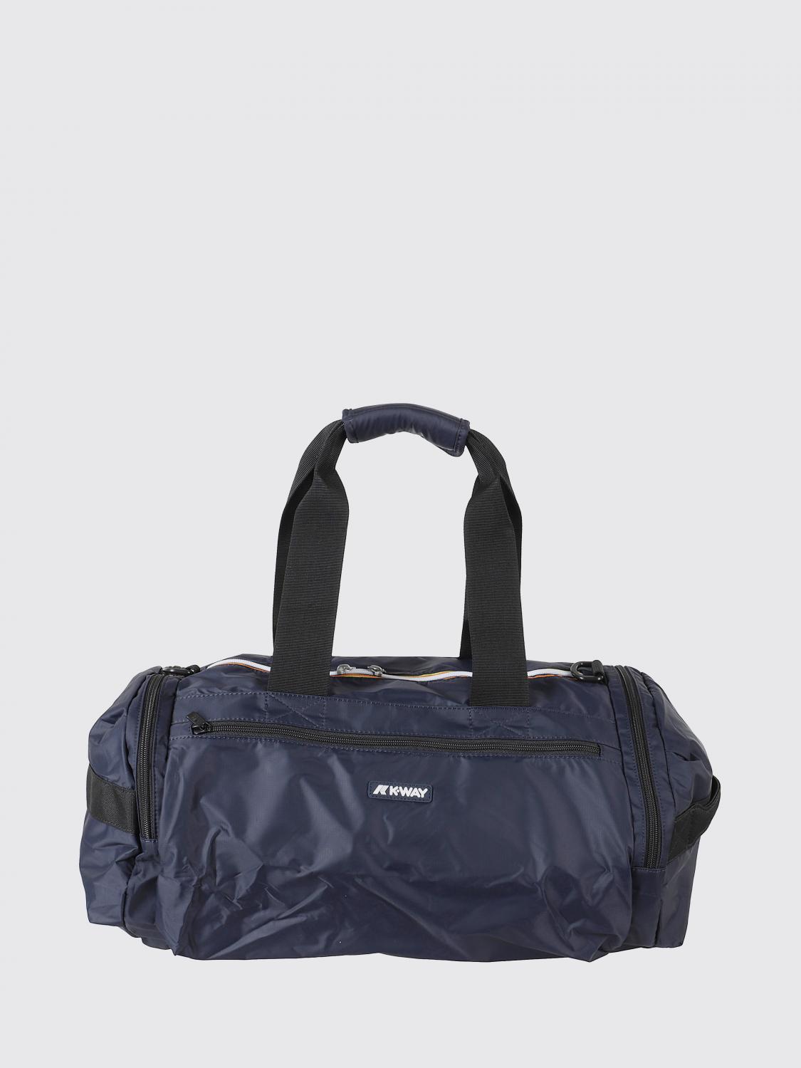 K-WAY Travel Bag Men color Blue