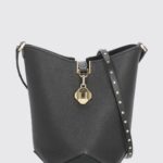 LANVIN Grained Leather Bucket Bag