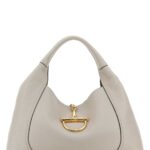 Light Grey Leather Large Gucci Softbit Shoulder Bag Sphinx Calf Skin Borse A Mano - Women