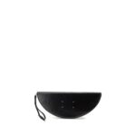 Maison Margiela Black Calf Leather Bos Taurus Clutch Bag - Women