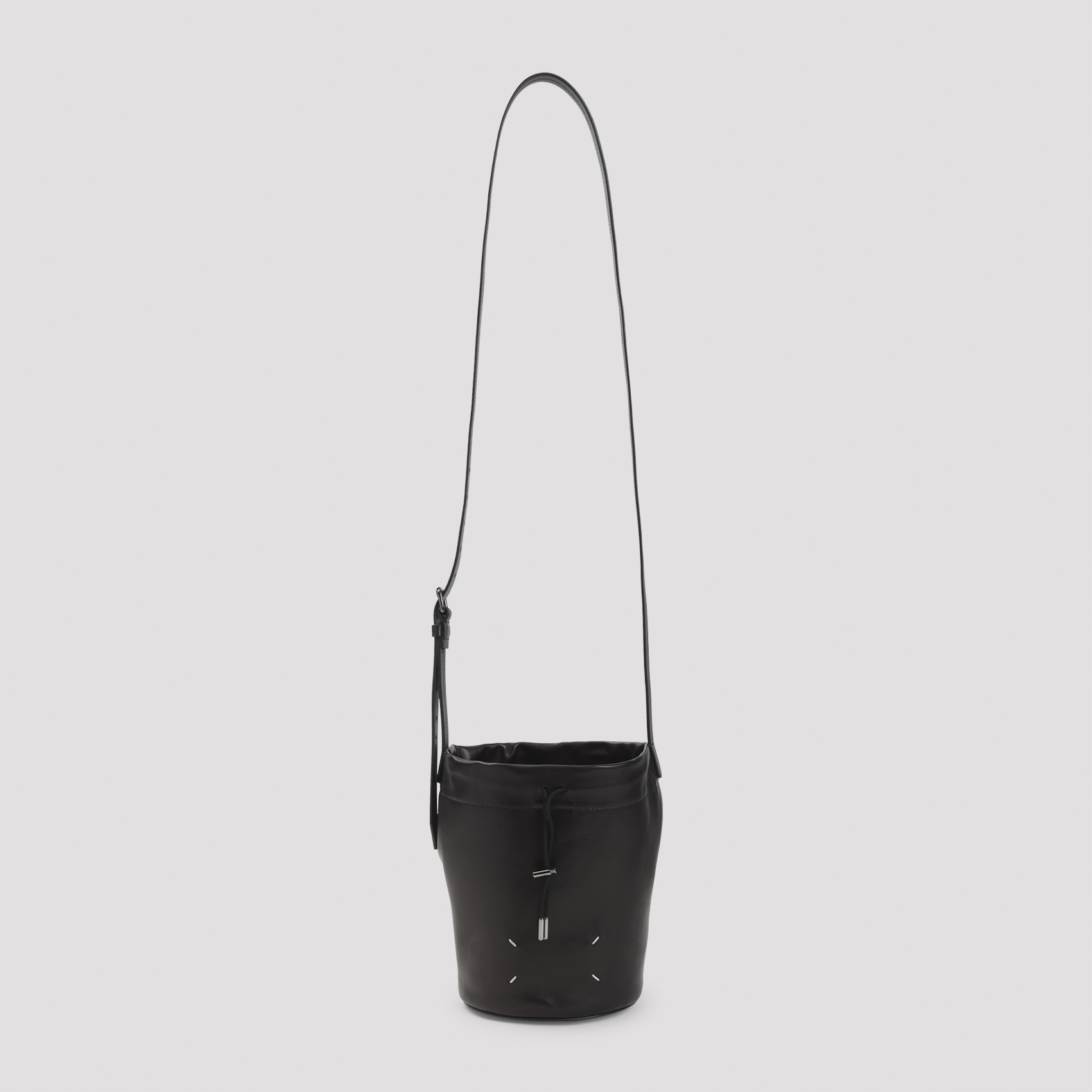 Maison Margiela Pouch Belt Bag Black Lamb Leather - Women