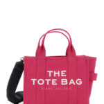 Marc Jacobs Handbag The Small Tote with Logo Lettering on Front in Pink Cotton for Women Hand Bags - Women
