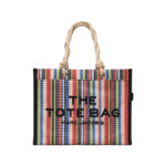Marc Jacobs Large The Stripe Mesh Tote Bag