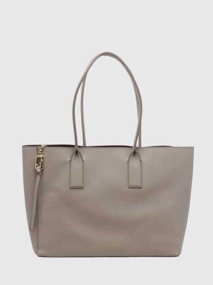 MARC JACOBS Pop J Marc Work Tote Bag in Leather with Double J Logo