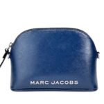 Marc Jacobs Small Dome Leather Crossbody Bag Silver - Women