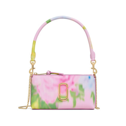 Marc Jacobs The Blurred Floral Snapshot Convertible Floral Shoulder Bag