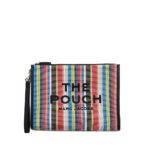 Marc Jacobs The Pouch Striped Clutch Bag