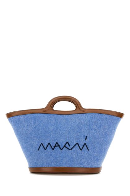 Marni Denim Bucket Bag Cobalt Borse A Secchiello - Women