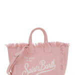 Mc2 Saint Barth Kids Handbag Colette with satin details and bow in Pink Women Hand Bags - Kids