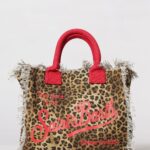 MC2 SAINT BARTH Printed Cotton Vanity Bag with Logo