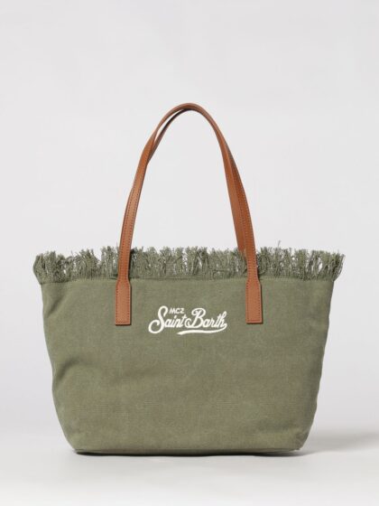 MC2 SAINT BARTH Tote Bag Woman color Military