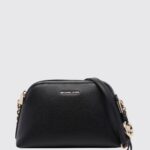 Michael Kors Freddie Calfskin Mini Crossbody Bag with Logo Charm