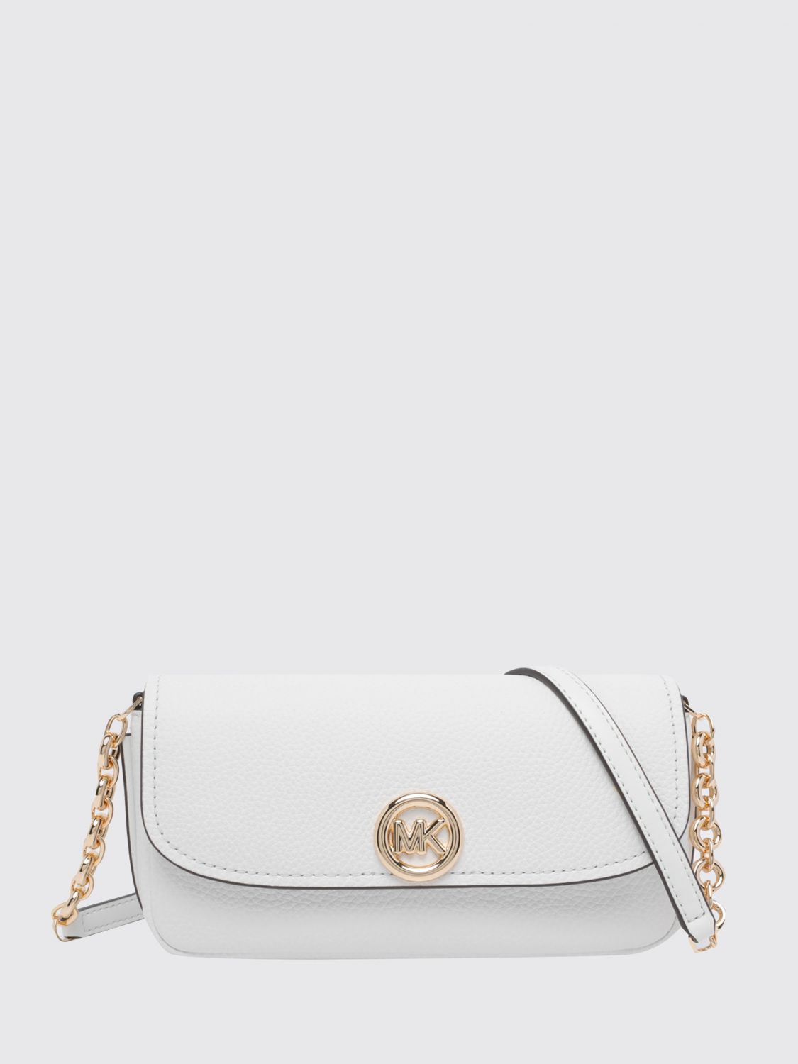 Michael Kors Small Nolita Hammered Leather Shoulder Bag