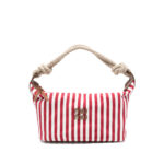 Miu Miu Striped Rope-handle Tote Bag