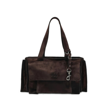 Miu Miu Utilitaire Suede Tote Bag