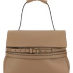 Moschino Beige Nappa Leather Shoulder Bag Ecru Borse A Tracolla - Women