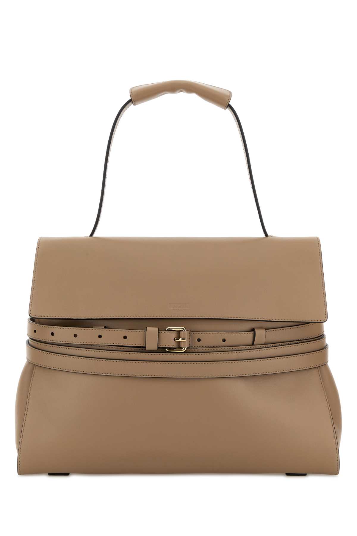 Moschino Beige Nappa Leather Shoulder Bag Ecru Borse A Tracolla - Women