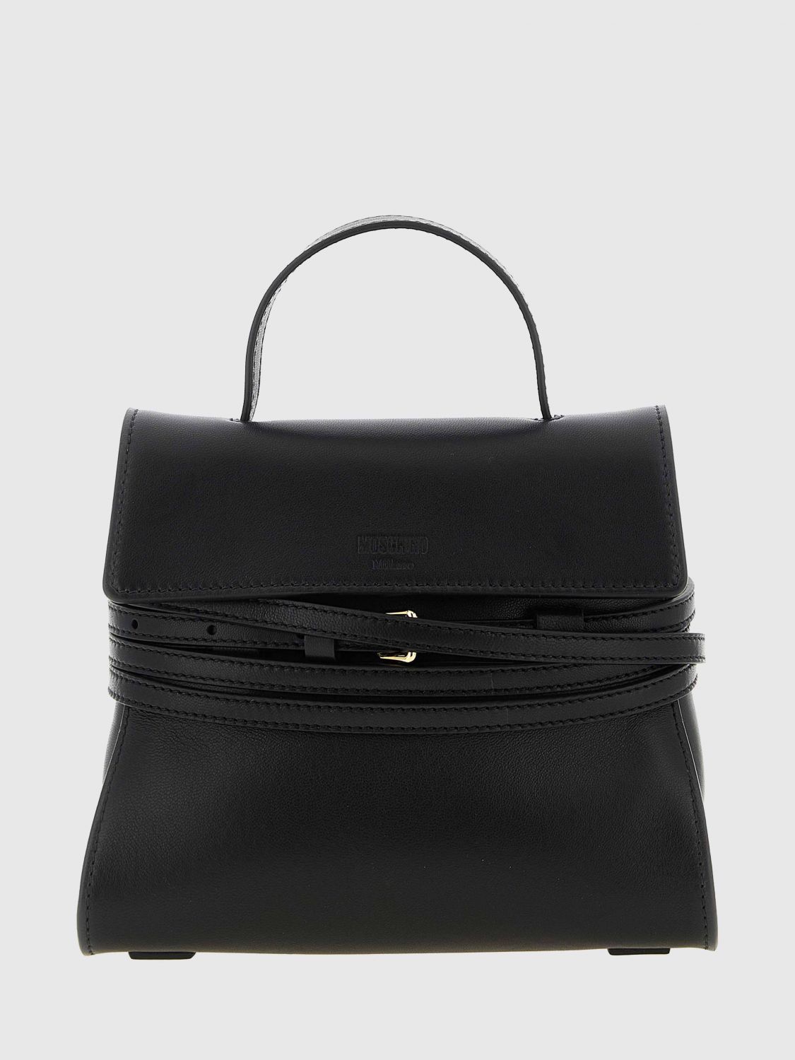 MOSCHINO COUTURE Tie Me Leather Bag