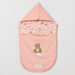 MOSCHINO Teddy Print Cotton Sleeping Bag