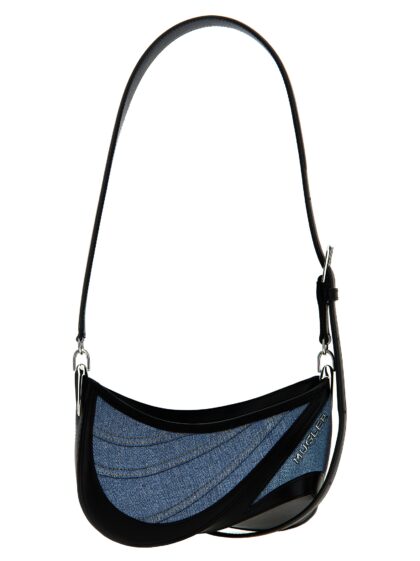 Mugler Multicolor Calfskin Shoulder Bag - Women