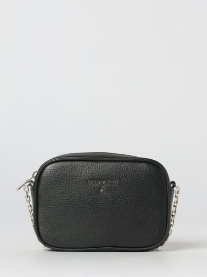 PATRIZIA PEPE Grained leather bag