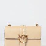 PINKO Crossbody Bag Woman color Beige