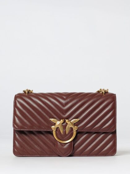 PINKO Crossbody Bag Woman color Burgundy