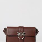 PINKO Crossbody Bag Woman color Burgundy