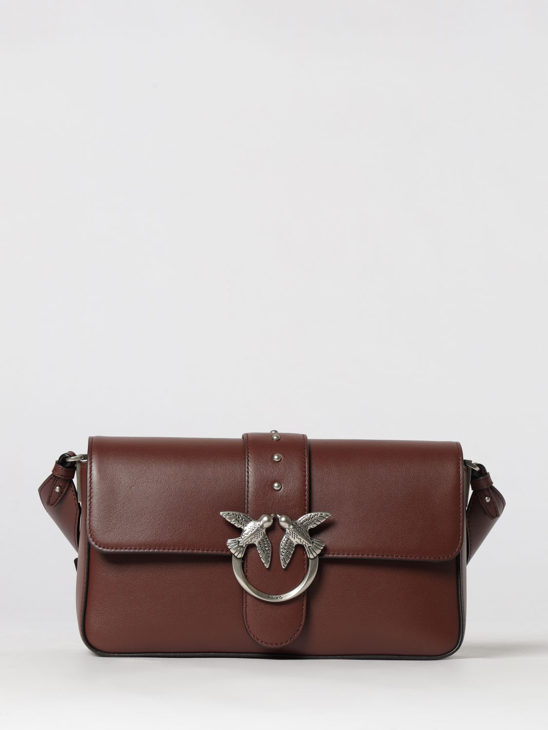 PINKO Crossbody Bag Woman color Burgundy